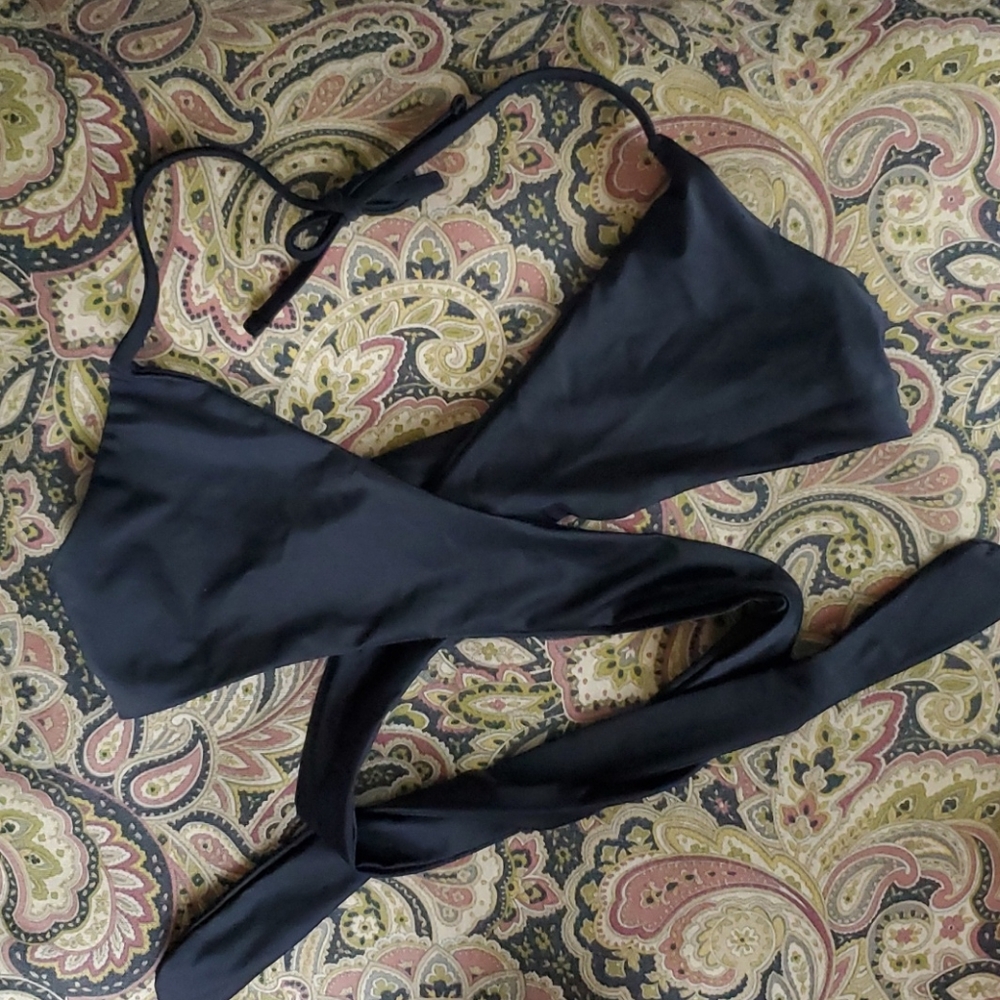 Bandage Wrap Bikini Top, Small/Medium